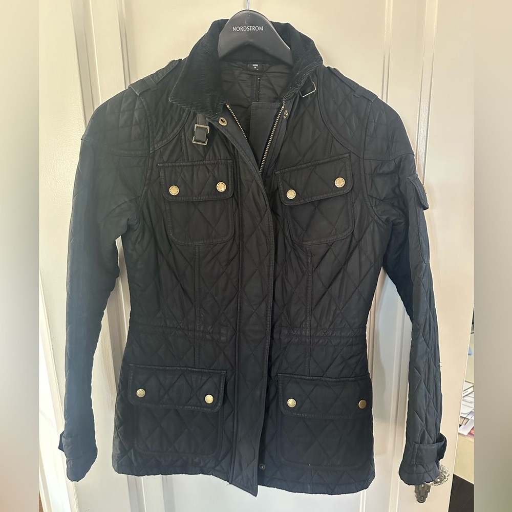 Barbour Quilted Jacket, Black